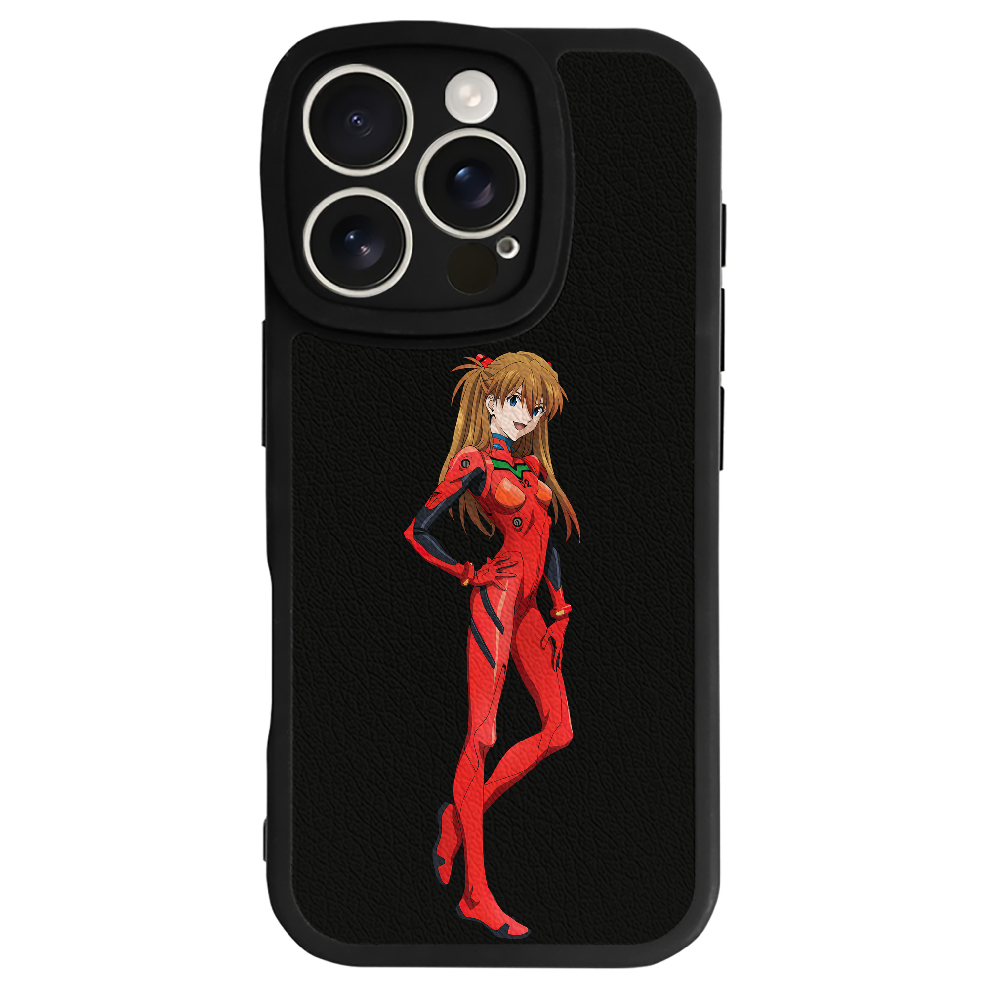 （画像用） EVA 新世紀エヴァンゲリオン 【iPhone 16シリーズ対応】シリコンスマホケース（レザー調） 材質：シリコン